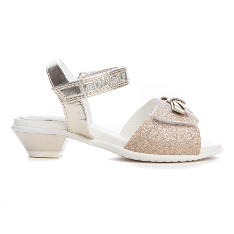 Lelli Kelly Sandal Gliiter Bow Gold